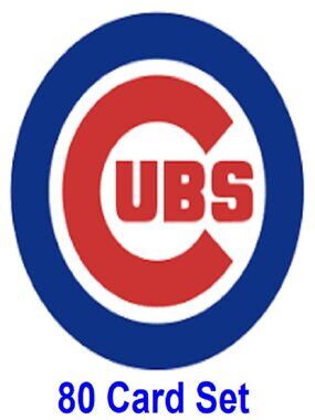 Chicago Cubs Baseball Card Collection
